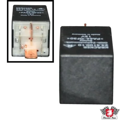 Relay, glow plug system
